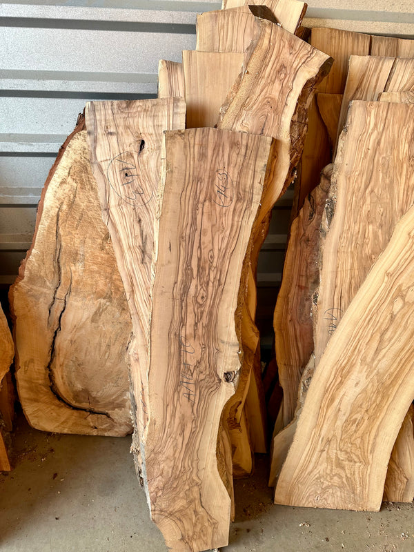 Live Edge Olive Lumber