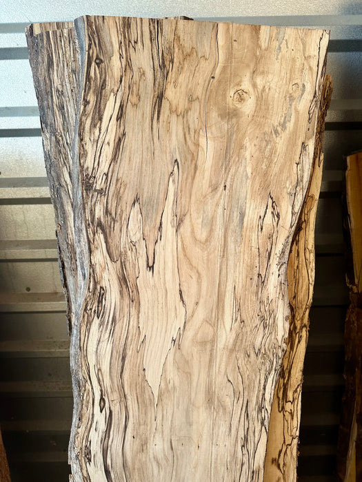 Live Edge Spalted Hackberry Lumber